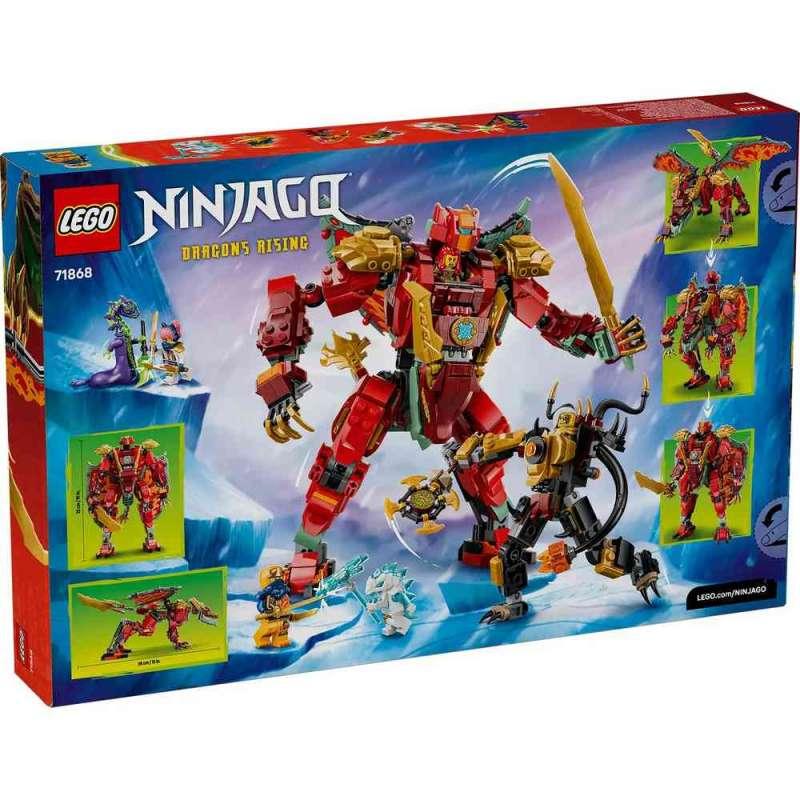 LEGO NINJAGO WYLDFYRES TRANSFORMING DRAG 