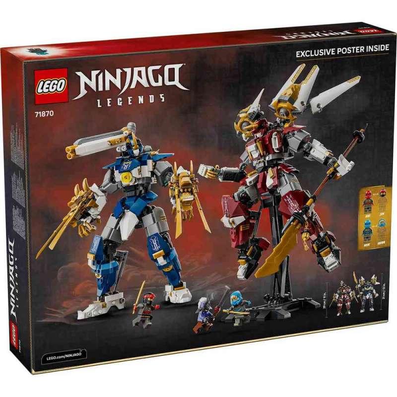 LEGO NINJAGO THE TWIN TITAN MECHS 