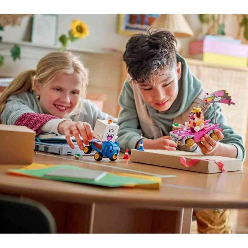 LEGO SUPER MARIO KART WARIO AND KING BOO 