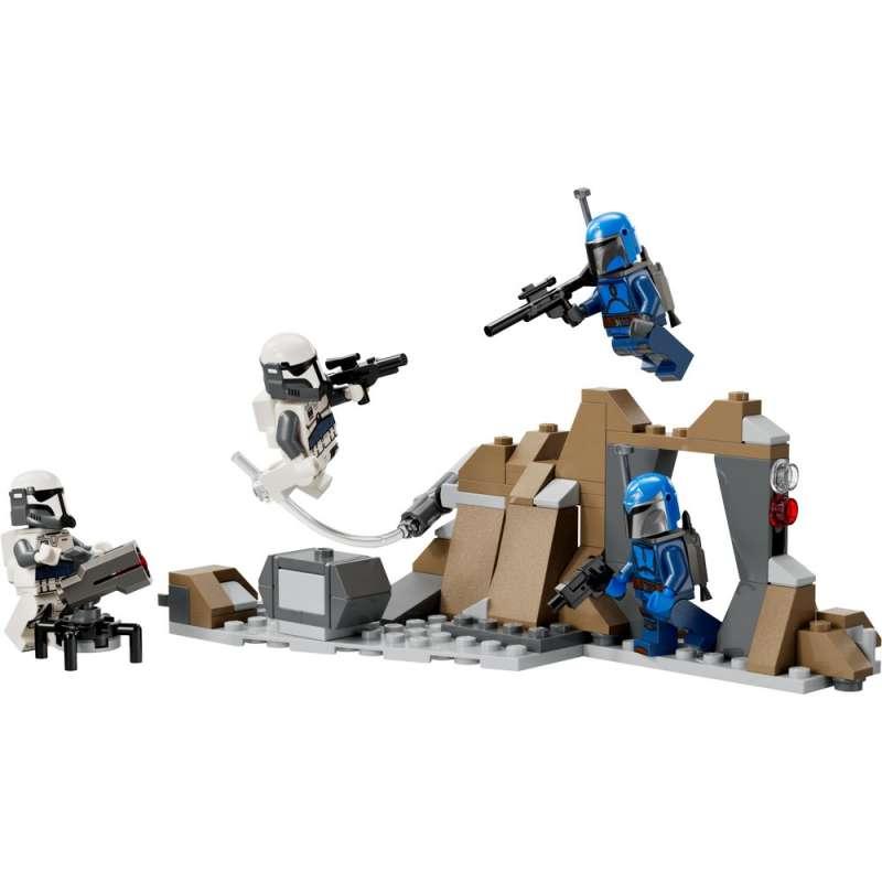 LEGO STAR WARS AMBUSH ON MANDALORE BATTLE 