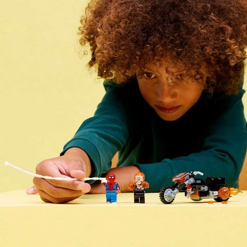 LEGO SUPER HEROES MARVEL SPIDERMAN VS GHOST RIDER MECH 