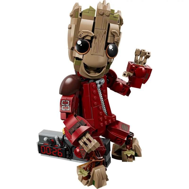 LEGO SUPER HEROES MARVEL RAVAGER JUMPSUIT GROOT 