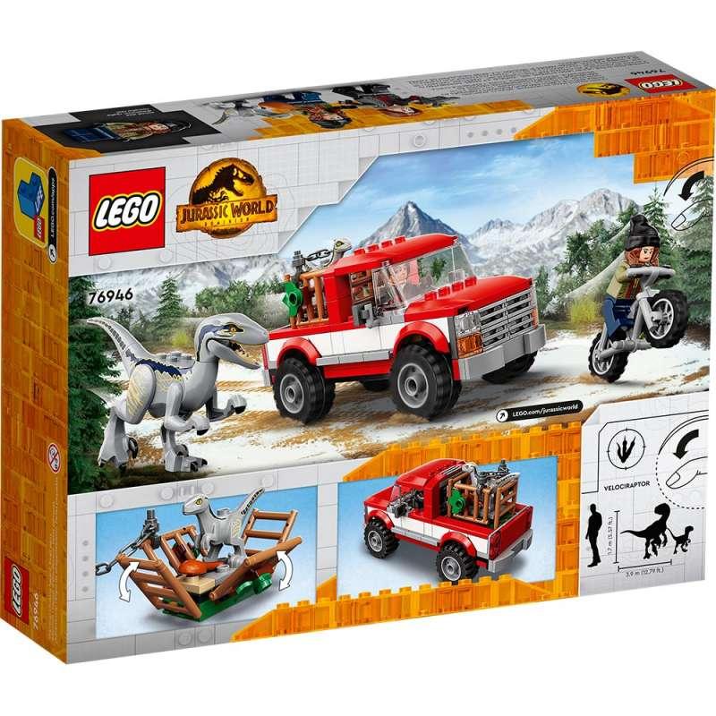 LEGO JURASSIC WORLDBlue & Beta u zamci za Velociraptore