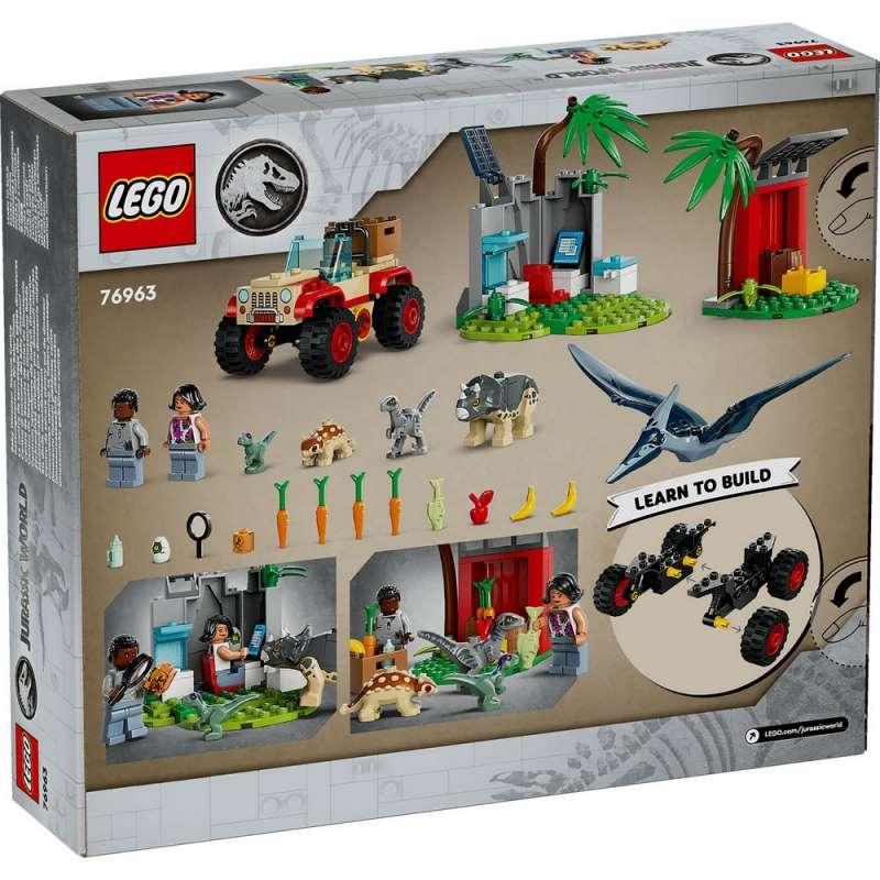 LEGO JURASSIC BABY DINOSAUR RESCUE CENTER 