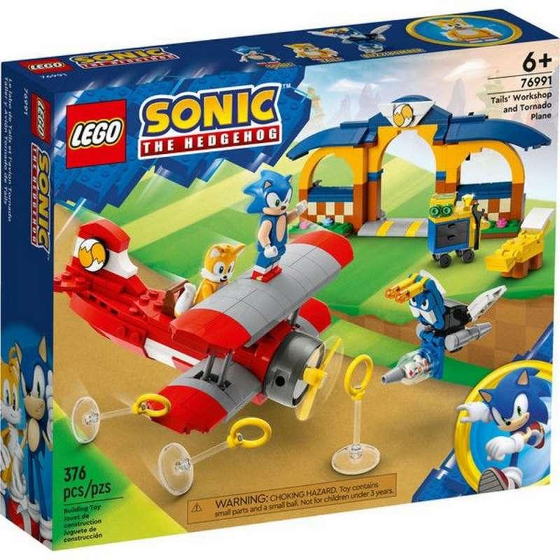 LEGO SONIC TAILOVAúRADIONICA I TORNADO AVION 