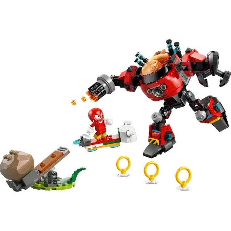 LEGO KNUCKLES VS DR EGGMAN EGG CRUSHER MECH 