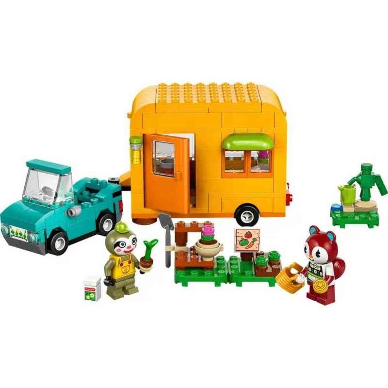 LEGO ANIMAL CROSSING LEIFS CARAVAN  AND  GARDEN SHOP