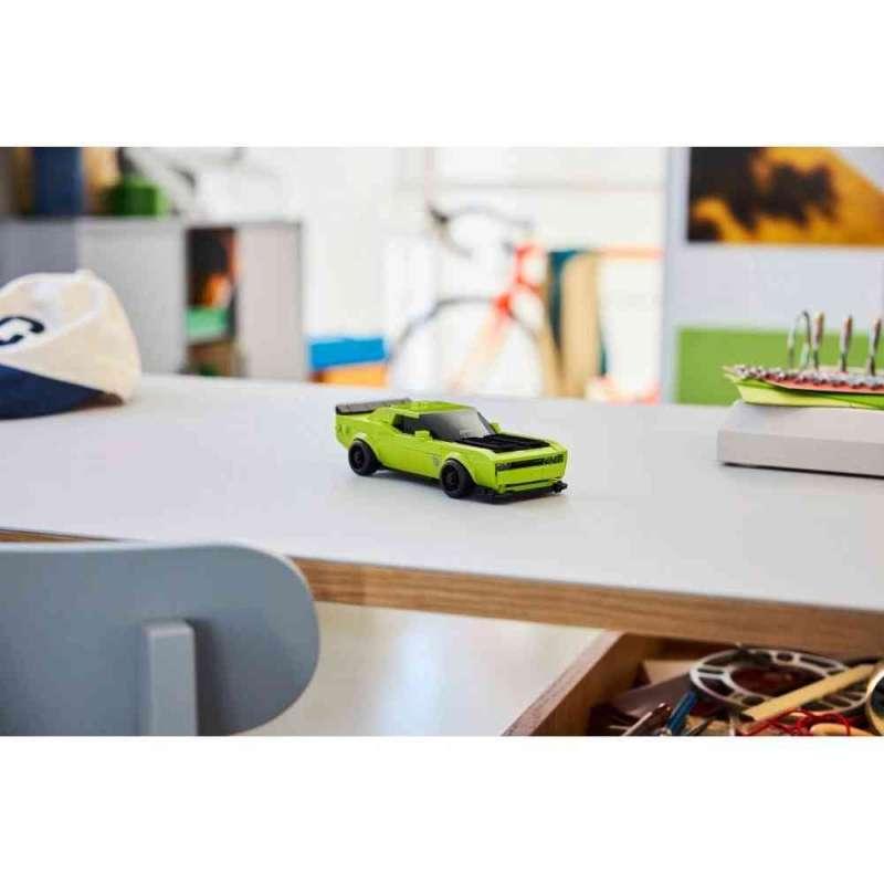 LEGO SPEED CHAMPIONS DODGE CHALLENGER SRT HELLCAT 