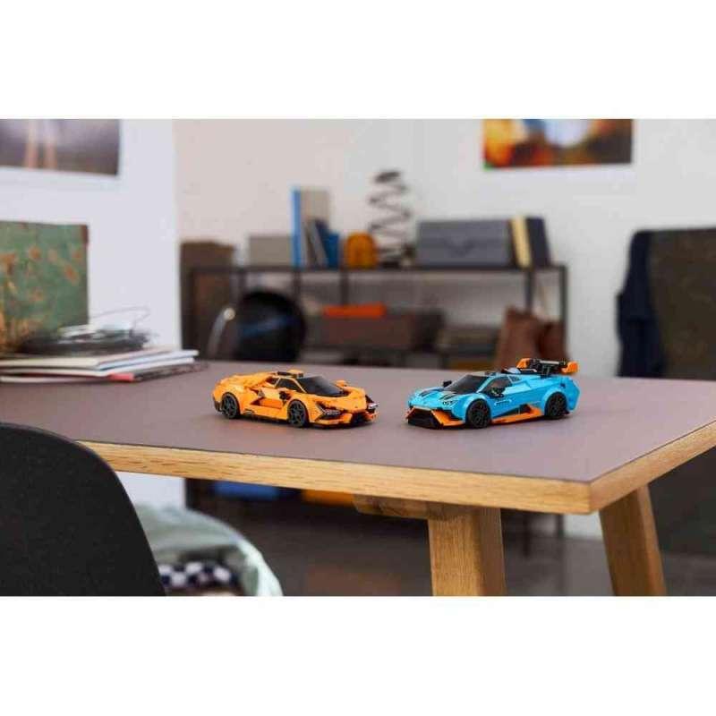 LEGO SPEED CHAMPIONS LAMBORGHINI REVUELTO AND HURACANE 