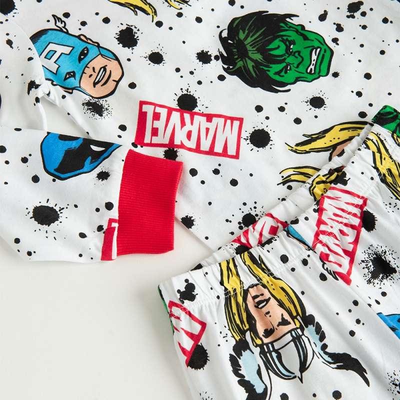 COOL CLUB PIDZAMA MARVEL MARVEL WHITE 