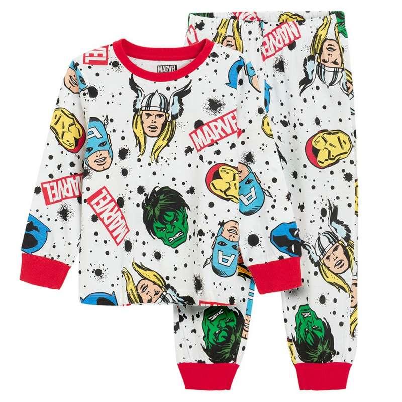 COOL CLUB PIDZAMA MARVEL MARVEL WHITE 