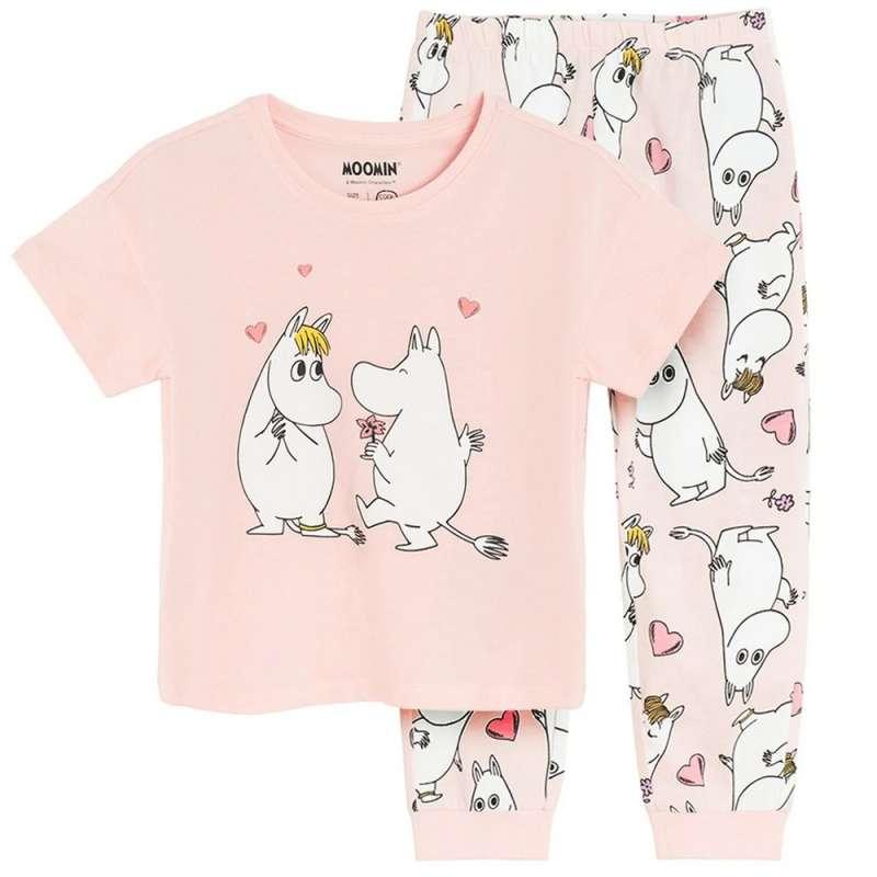 COOL CLUB MOOMINS PIDZAMA PINK 