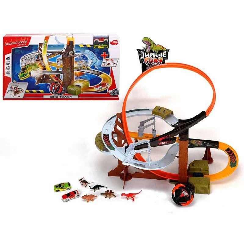 DICKIE SET DINO TOWER ACCELERATOR 