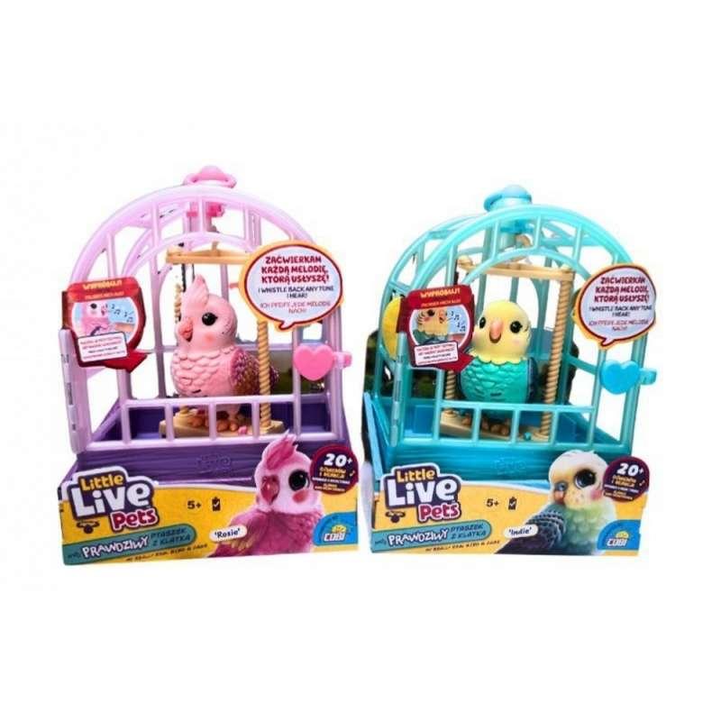 ME26683 LITTLE LIVE PETS SET PTIČICA I KAVEZ 