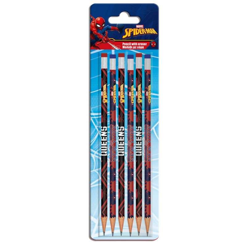 GRAFITNE OLOVKE 6 KOM SPIDERMAN 
