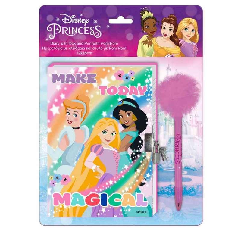 PRINCESS DNEVNIK S KLJUCEM I KEMIJSKOM 