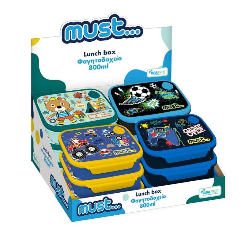 KUTIJA ZA UZINU BOYS 800 ML  ASST