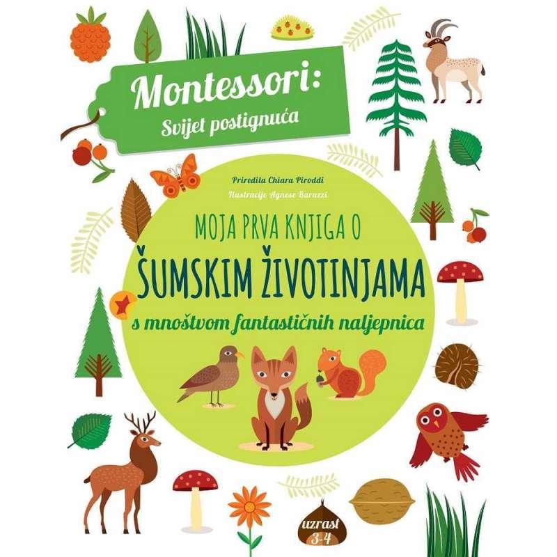 MONTESSORI VJEZBANKA SUMSKE ZIVOTINJE 6-7 