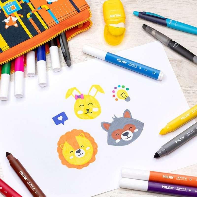 MILAN FLOMASTERI MAXI 10 KOM