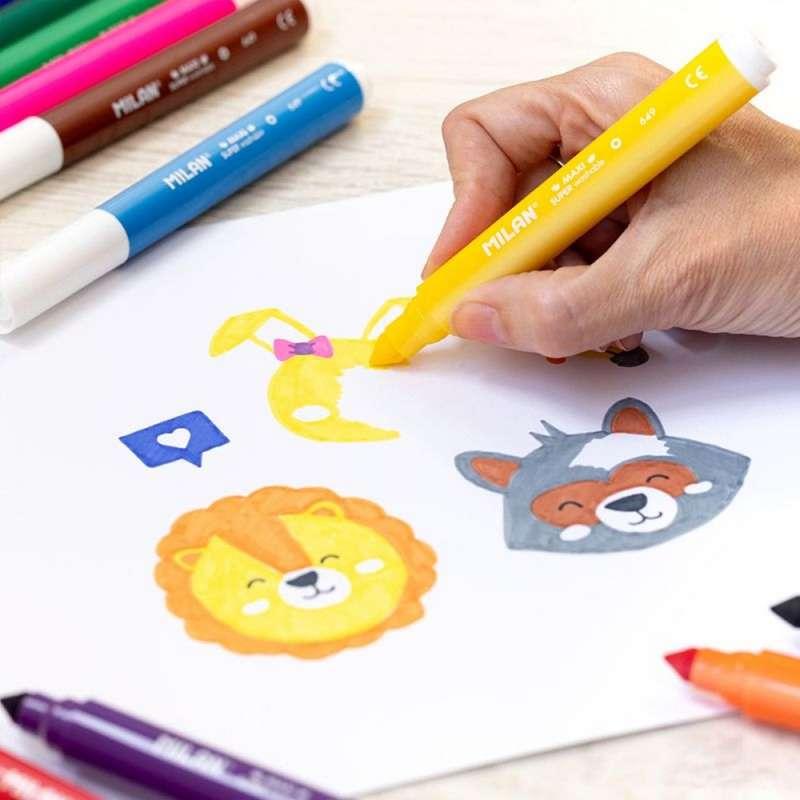 MILAN FLOMASTERI MAXI 10 KOM