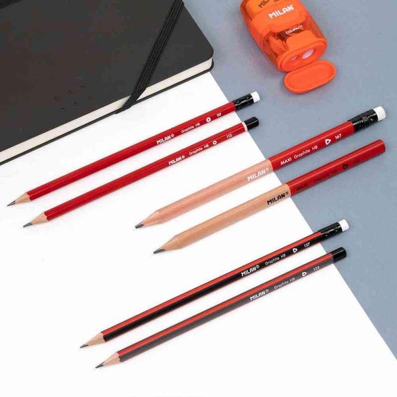 MILAN GRAFITNE OLOVKE 12 KOM TROUGLASTE