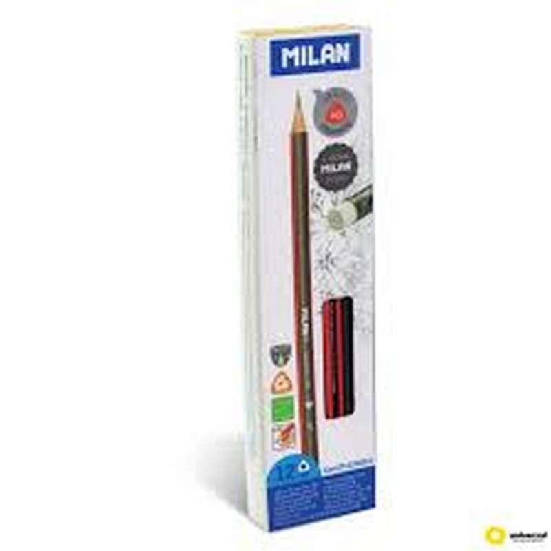 MILAN GRAFITNE OLOVKE HB SA GUMICOM 12 KOM