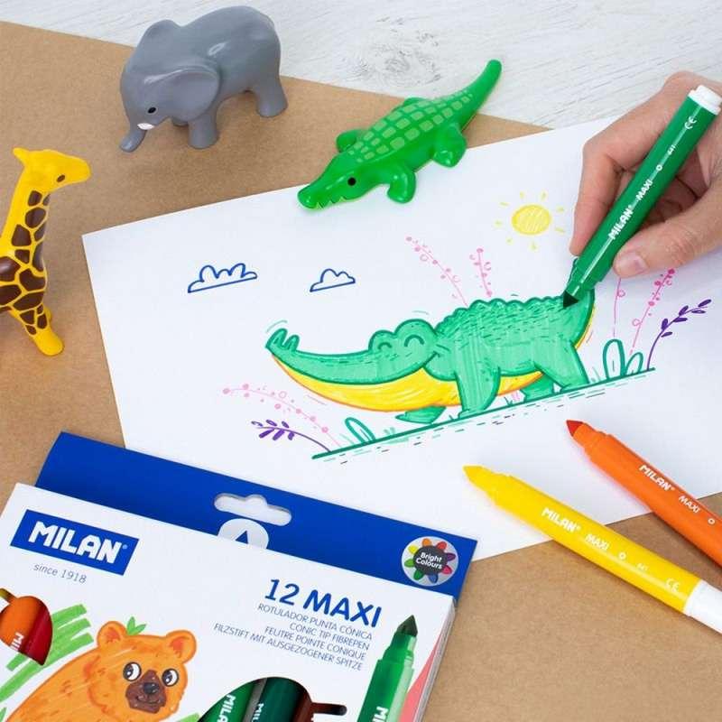 MILAN FLOMASTER MAXI 12 KOM 