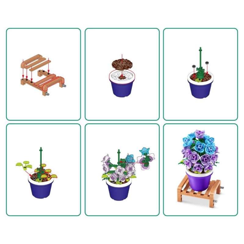 83183GQ1 ZURU MAX GARDEN POT PLANTS