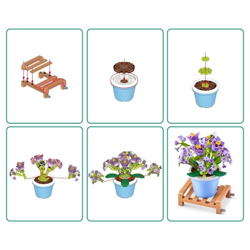 83183GQ1 ZURU MAX GARDEN POT PLANTS
