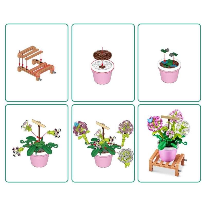 83183GQ1 ZURU MAX GARDEN POT PLANTS