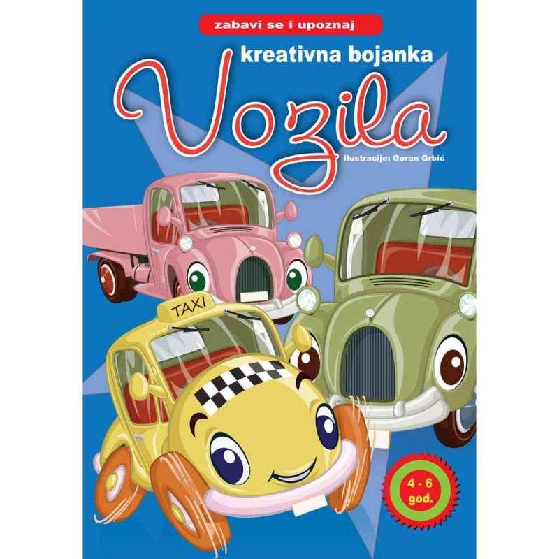 KREATIVNA BOJANKA - VOZILA