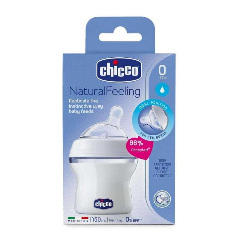CHICCO BOCICA NATURAL FEELING 0M+ 150 ML REGUL 