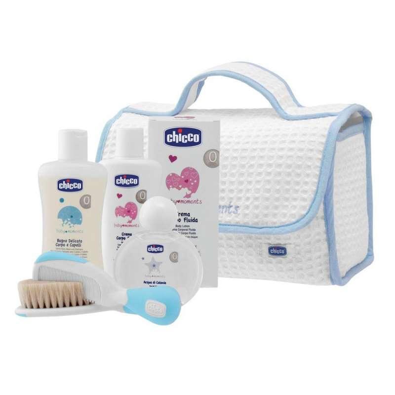 CHICCO SET BABY MOMENTS PLAVI 