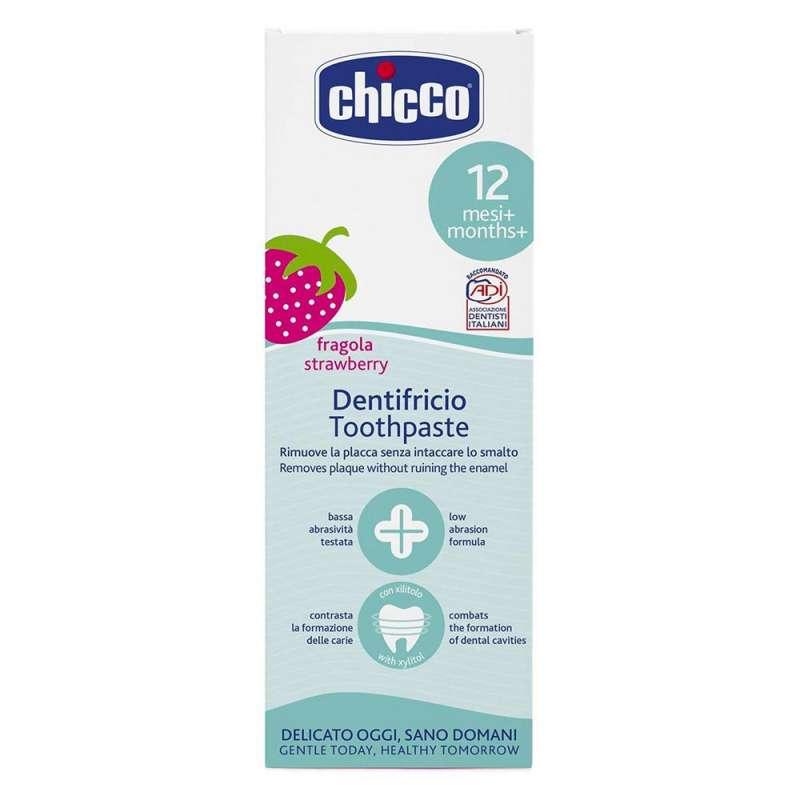 CHICCO PASTA ZA ZUBE JAGODA 50 ML 12M+ FLOURID 