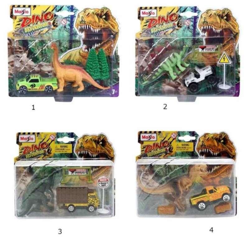MAISTO DINO AVANTURE PLAYSET, SA 1 AUTICEM