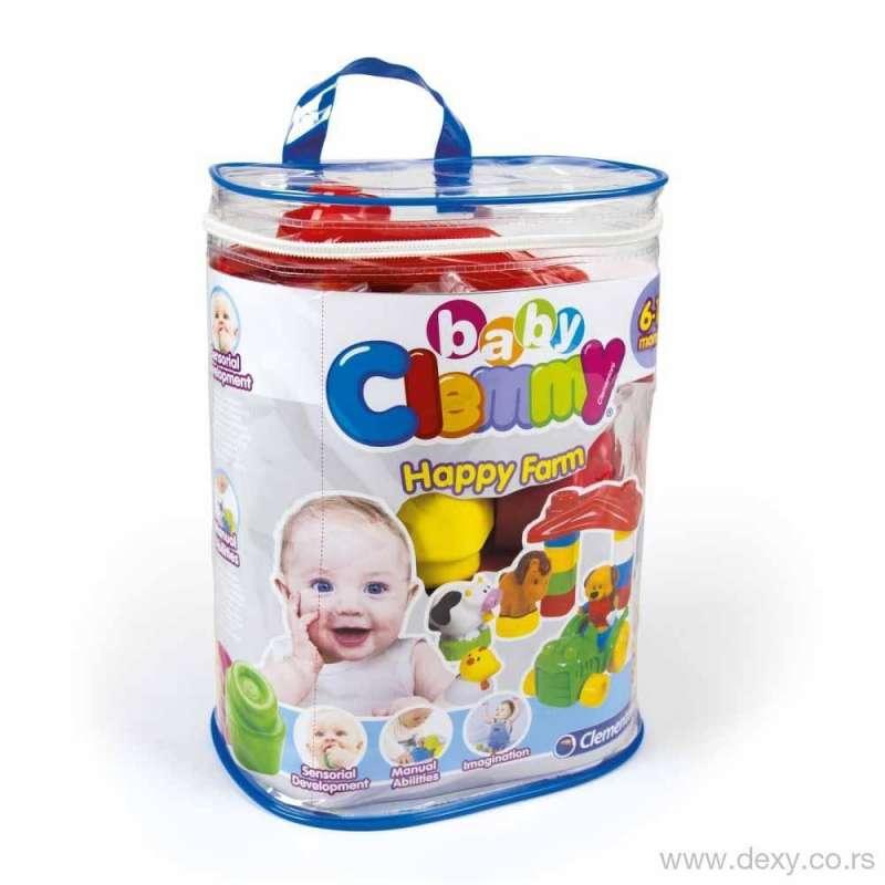CLEMENTONI CLEMMY BABY KOCKE VESELA FARMA 