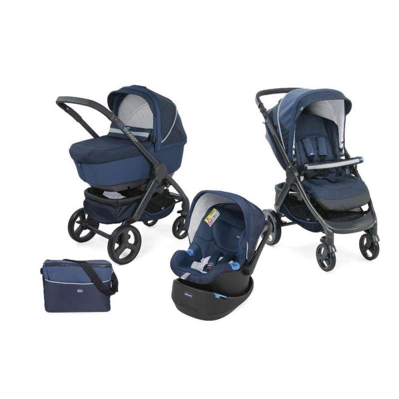 CHICCO KOLICA DUO STYLE GO UP,  BLUE PASSION 