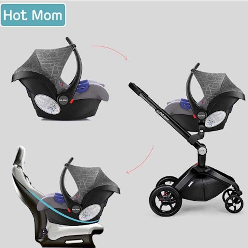 AUTOSJEDALICA HOT MOM, SIVA