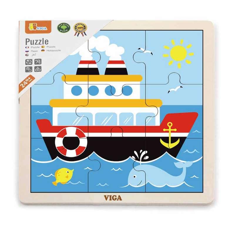 DRVENE PUZZLE BROD 