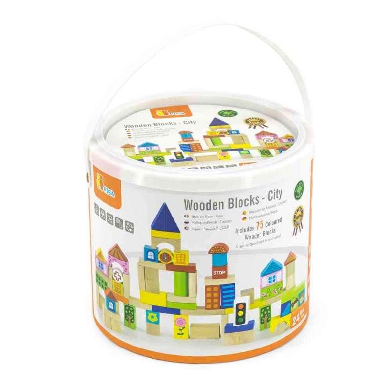 DRVENE KOCKE GRAD 75 KOM 