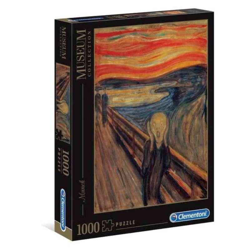 CLEMENTONI PUZZLE PZL 1000 MUSEUM L'URLO DI MUNCH