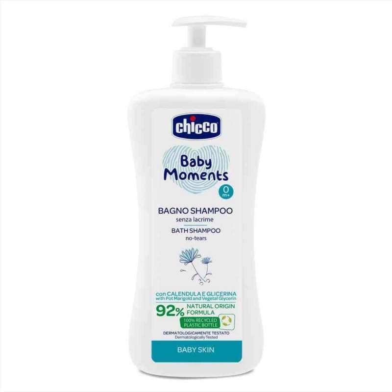 CHICCO KUPKA I SAMPON BABY MOMENTS, 500 ML 