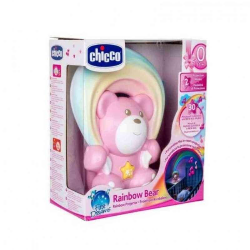 CHICCO PROJEKTOR RAINBOW BEAR, ROZI 