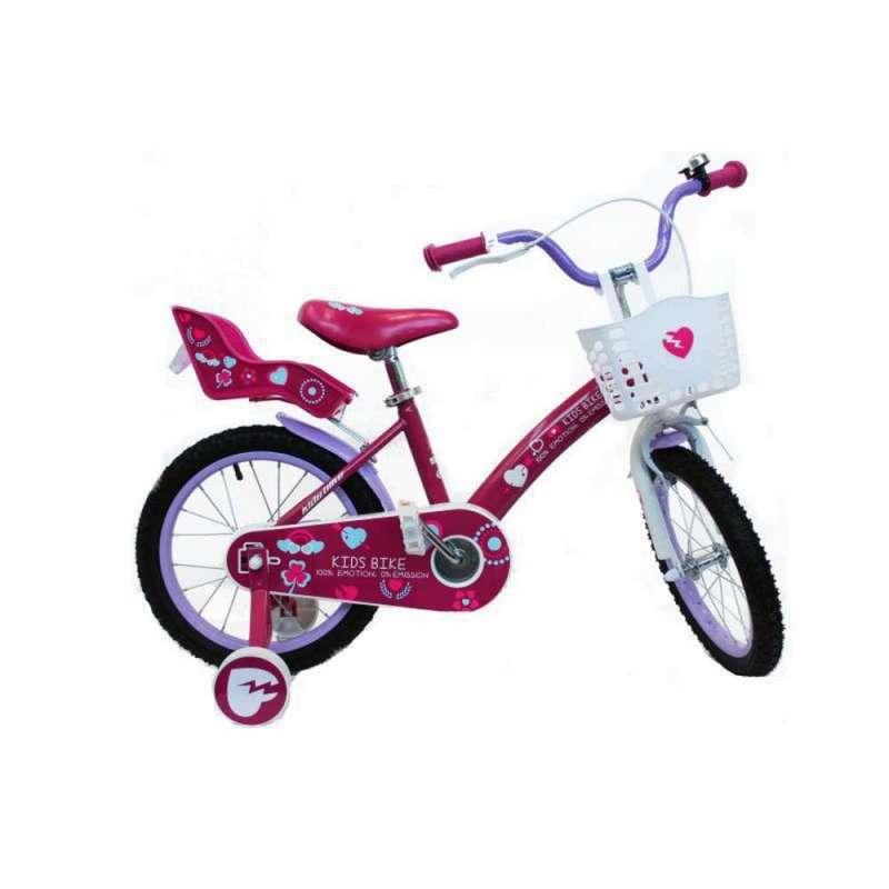 BICIKL 16 INCH/26629/KB005 - GIRL- RUZICASTO LJUBICASTA 