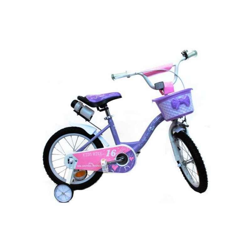 BICIKL 16 INCH/26629-CB16 - GIRL-LJUBICASTO BIJELI