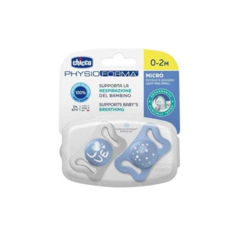 CHICCO DUDA VARALICA PH.MICRO, SIL 0-2 MJ.,2 PCS, PLAVA 