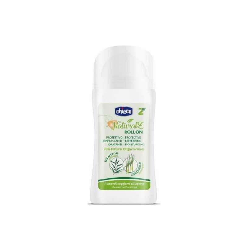 CHICCO ROLL-ON ZA PRIRODNU ZASTITU OD  KOMARACA NATURALZ, 60 ML