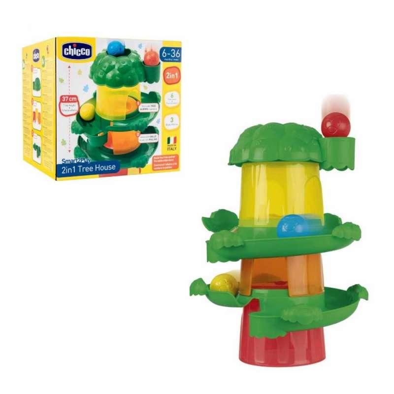 CHICCO IGRACKA SLAGANJA 2U1 TREE HOUSE, 6M+ 