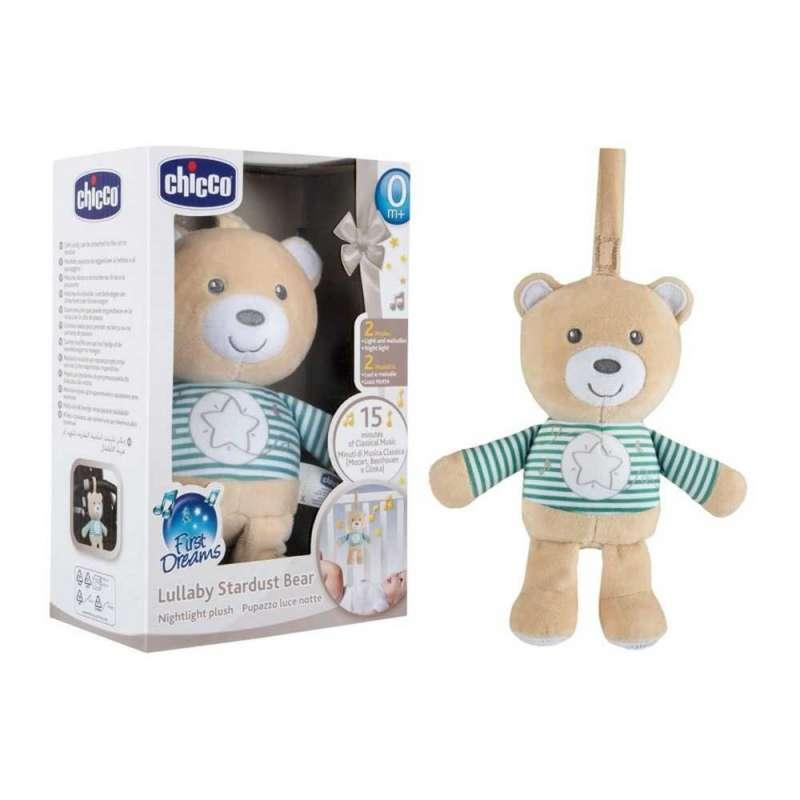 CHICCO PLISANI MEDO SA ZVUKOM I SVIJETLOM, 0M+