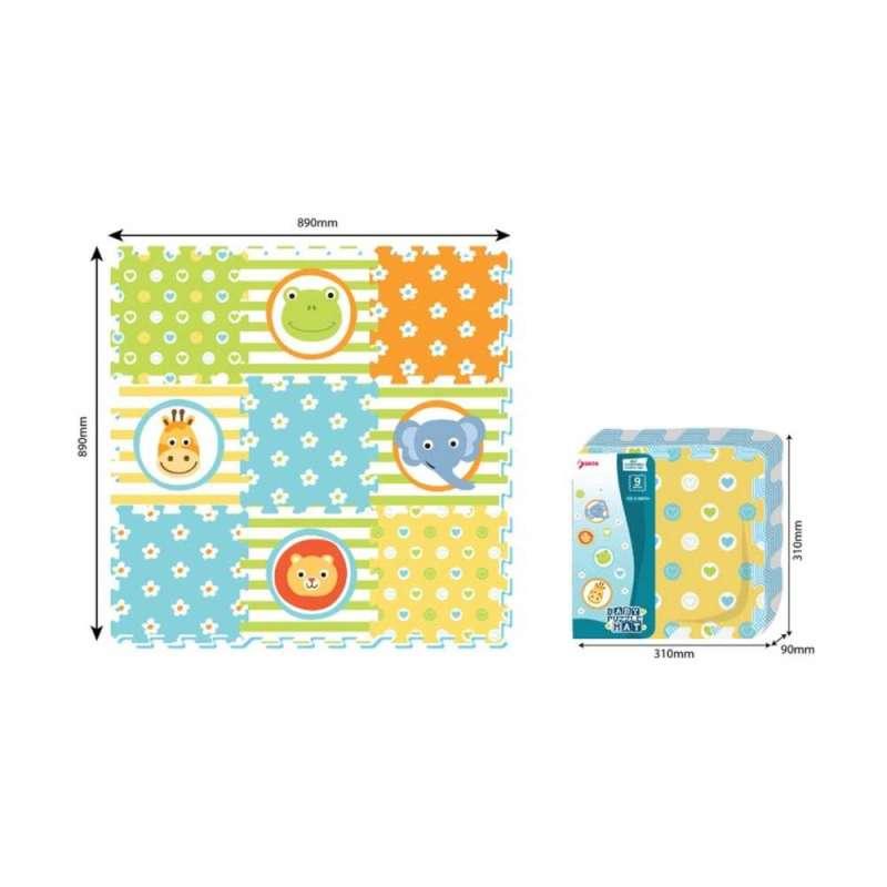 PODNE PUZZLE ZIVOTINJE 3 - 9 KOM 310X310X100 